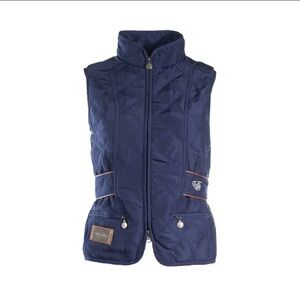 Horze Navy Quilted Women's Equestrian Vest